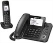 Panasonic KX-TGF310EXM, juodas цена и информация | Stacionarūs telefonai | pigu.lt