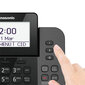 Panasonic KX-TGF310EXM, juodas цена и информация | Stacionarūs telefonai | pigu.lt