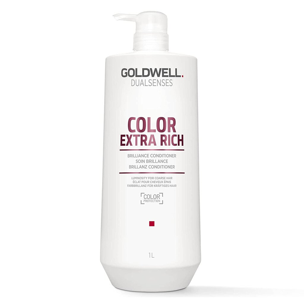 Kondicionierius dažytiems plaukams Goldwell Color Extra Rich, 1000 ml цена и информация | Balzamai, kondicionieriai | pigu.lt