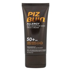 Крем для чувствительной кожи Piz Buin SPF50, 50 мл цена и информация | Кремы от загара | pigu.lt