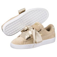 Sportiniai batai moterims Puma Suede Heart Safari Wn, rudi kaina ir informacija | Puma Batai moterims | pigu.lt