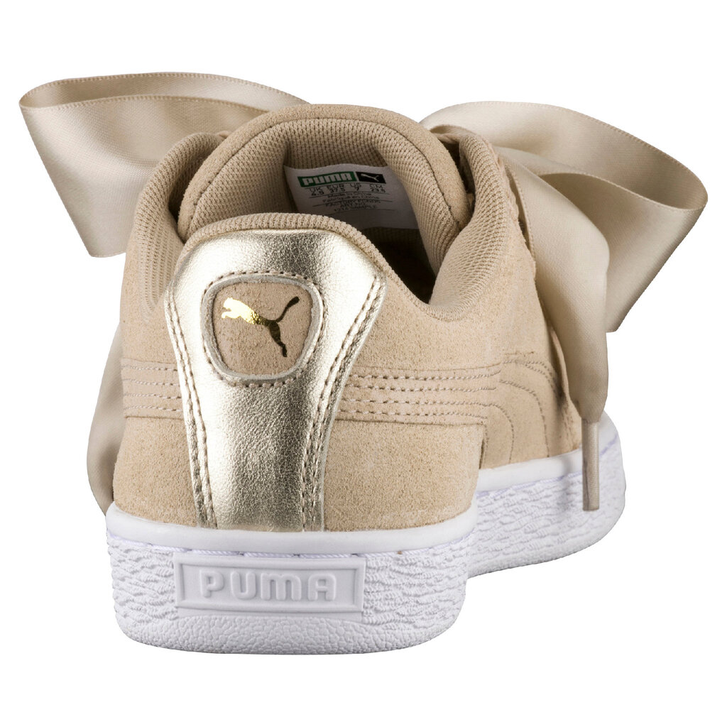 Sportiniai batai moterims Puma Suede Heart Safari Wn, rudi цена и информация | Sportiniai bateliai, kedai moterims | pigu.lt
