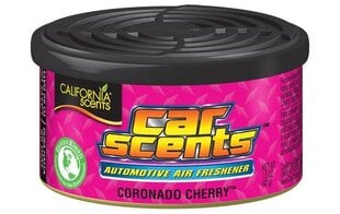 Автомобильный освежитель воздуха California Scents Coronado Cherry цена и информация | Освежители воздуха для салона | pigu.lt