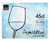 Taurės vynui DEGUSTATION 450 ml, 6 vnt kaina ir informacija | Taurės, puodeliai, ąsočiai | pigu.lt