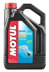 Alyva Motul Inboard TECH 4T 10W40, 5L kaina ir informacija | Variklinės alyvos | pigu.lt