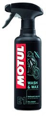 Valiklis MOTUL Wash & Wax E1 0,4ltr (102996) kaina ir informacija | Variklinės alyvos | pigu.lt