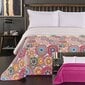 Dvipusė lovatiesė Bibi Purple White , 200x220 cm цена и информация | Lovatiesės ir pledai | pigu.lt