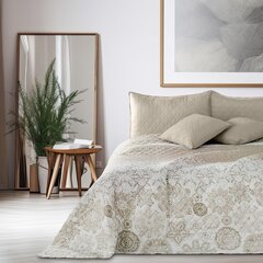 Dvipusė lovatiesė Alhambra White Beige, 240x260 cm kaina ir informacija | Lovatiesės ir pledai | pigu.lt