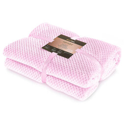 Одеяло из микрофибры henry пудрово-розовое 220x240 см цена и информация | Покрывала, пледы | pigu.lt