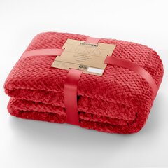 Одеяло Henry красное из микрофибры 170x210 см цена и информация | Покрывала, пледы | pigu.lt