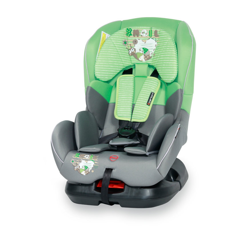 Lorelli automobilinė kėdutė Concord 0-18 kg, Green/grey snail цена и информация | Autokėdutės | pigu.lt