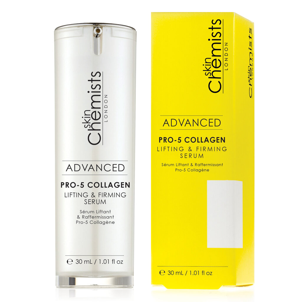 Veido serumas su kolagenu Skin Chemists Advanced, 30 ml kaina ir informacija | Veido kremai | pigu.lt