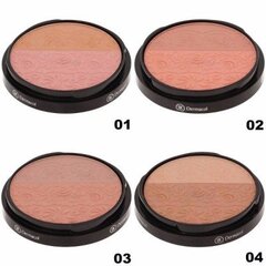 Румяна Dermacol DUO Blusher 01,8,5 г цена и информация | Пудры, базы под макияж | pigu.lt