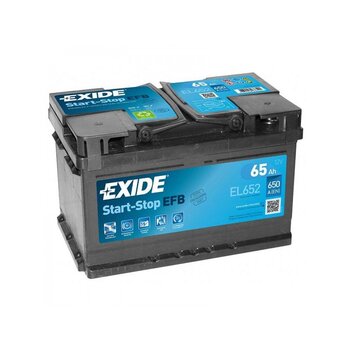 Akumuliatorius EXIDE Start-Stop EFB EL652 65Ah 650A kaina ir informacija | Akumuliatoriai | pigu.lt