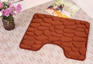 Коврик Memory foam "Benedomo" Coffee, 50x60 cм цена и информация | Набор акскссуаров для ванной | pigu.lt