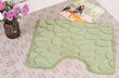 Memory foam kilimėlis "Benedomo" Green, 50x60 cm kaina ir informacija | Vonios kambario aksesuarai | pigu.lt