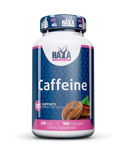 Maisto papildas Haya Labs Caffeine 100 kaps. kaina ir informacija | Energetikai | pigu.lt