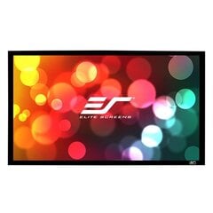 Elite Screens ER100WH1 221 x 124.5 cm kaina ir informacija | Projektorių ekranai | pigu.lt