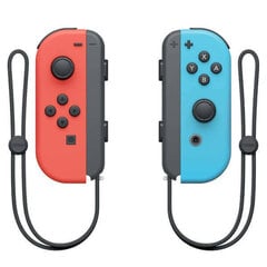 NINTENDO SWITCH Joy-Con Pair Neon Red Blue kaina ir informacija | Žaidimų pultai  | pigu.lt