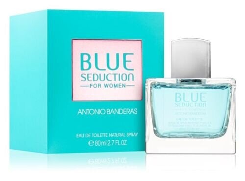 Tualetinis vanduo Antonio Banderas Blue Seduction EDT moterims 80 ml kaina  | pigu.lt