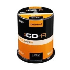 Intenso CD-R 1001126 цена и информация | Виниловые пластинки, CD, DVD | pigu.lt