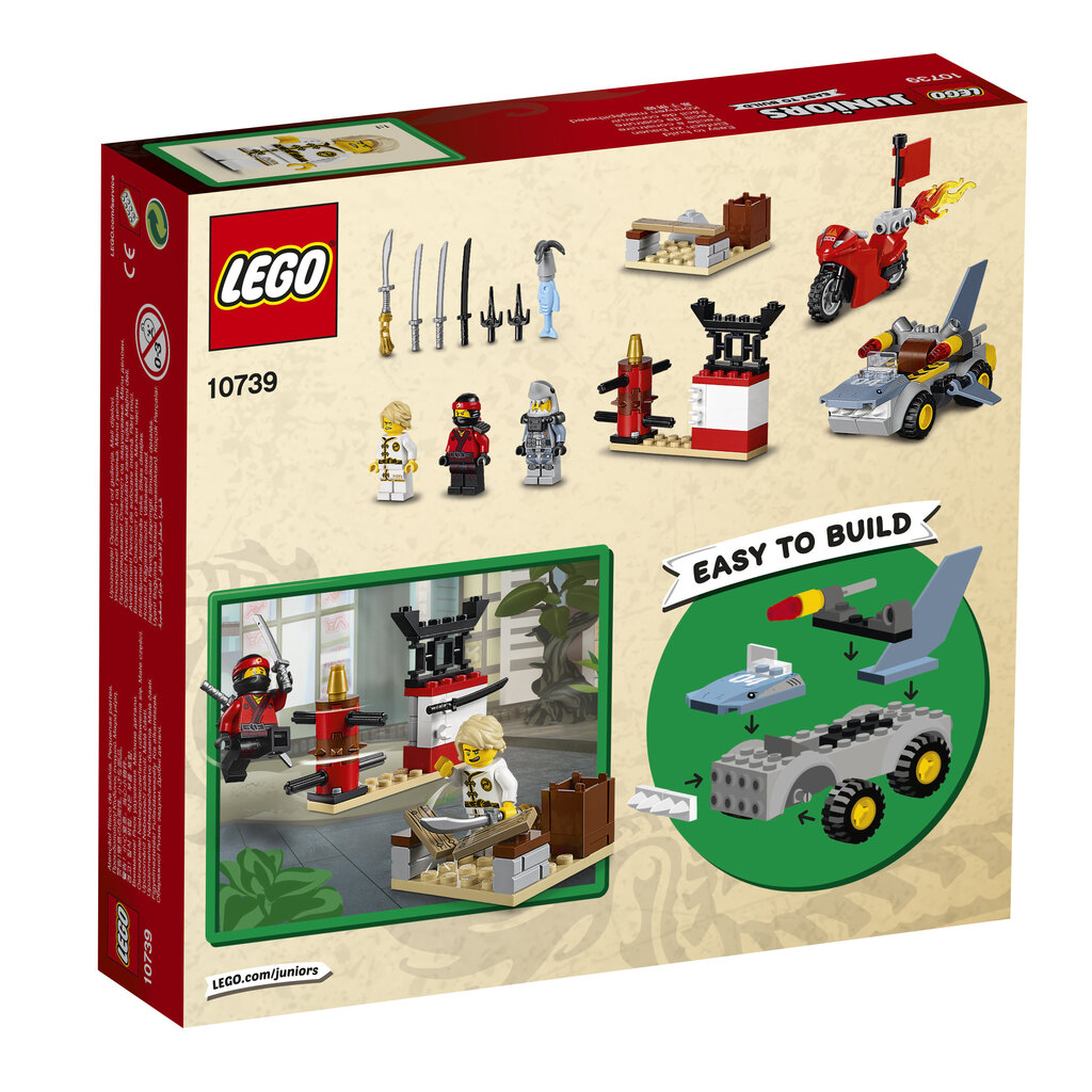 10739 LEGO® JUNIORS Ryklių puolimas kaina ir informacija | Konstruktoriai ir kaladėlės | pigu.lt