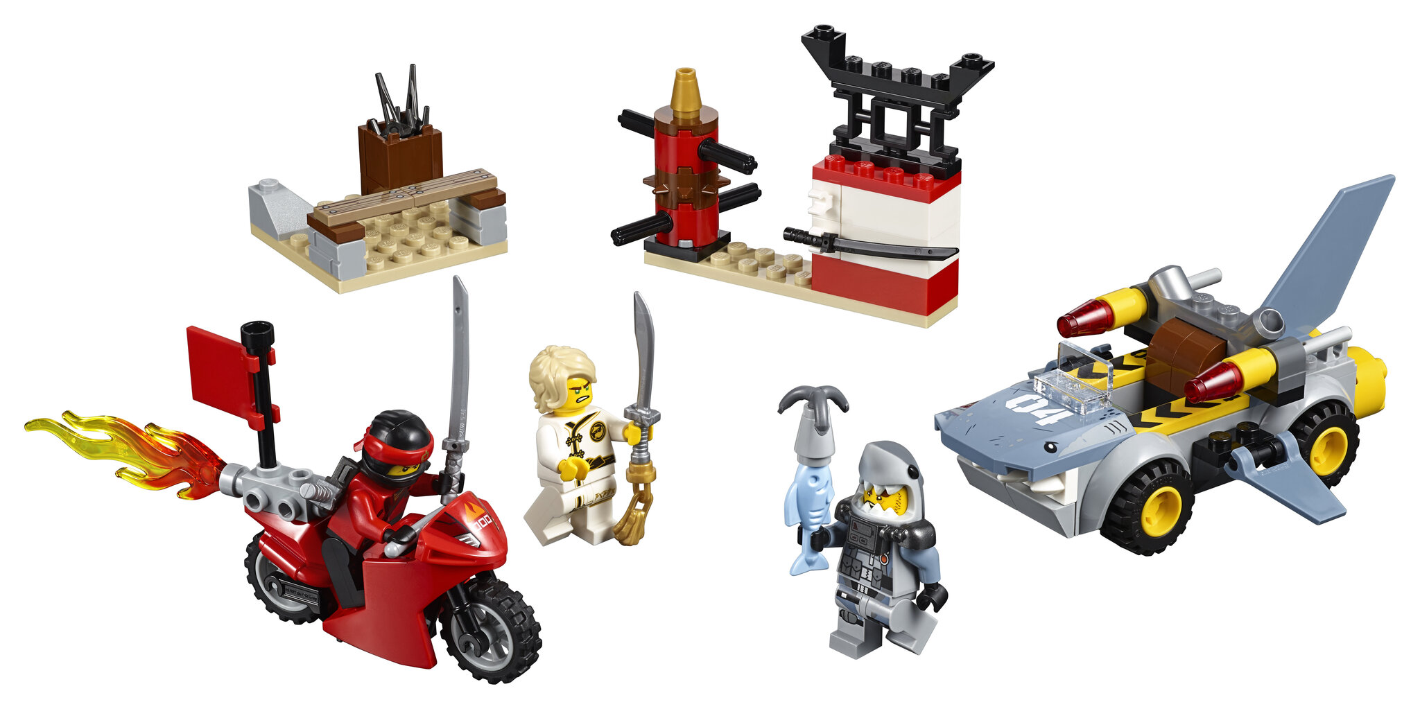 10739 LEGO® JUNIORS Ryklių puolimas kaina ir informacija | Konstruktoriai ir kaladėlės | pigu.lt
