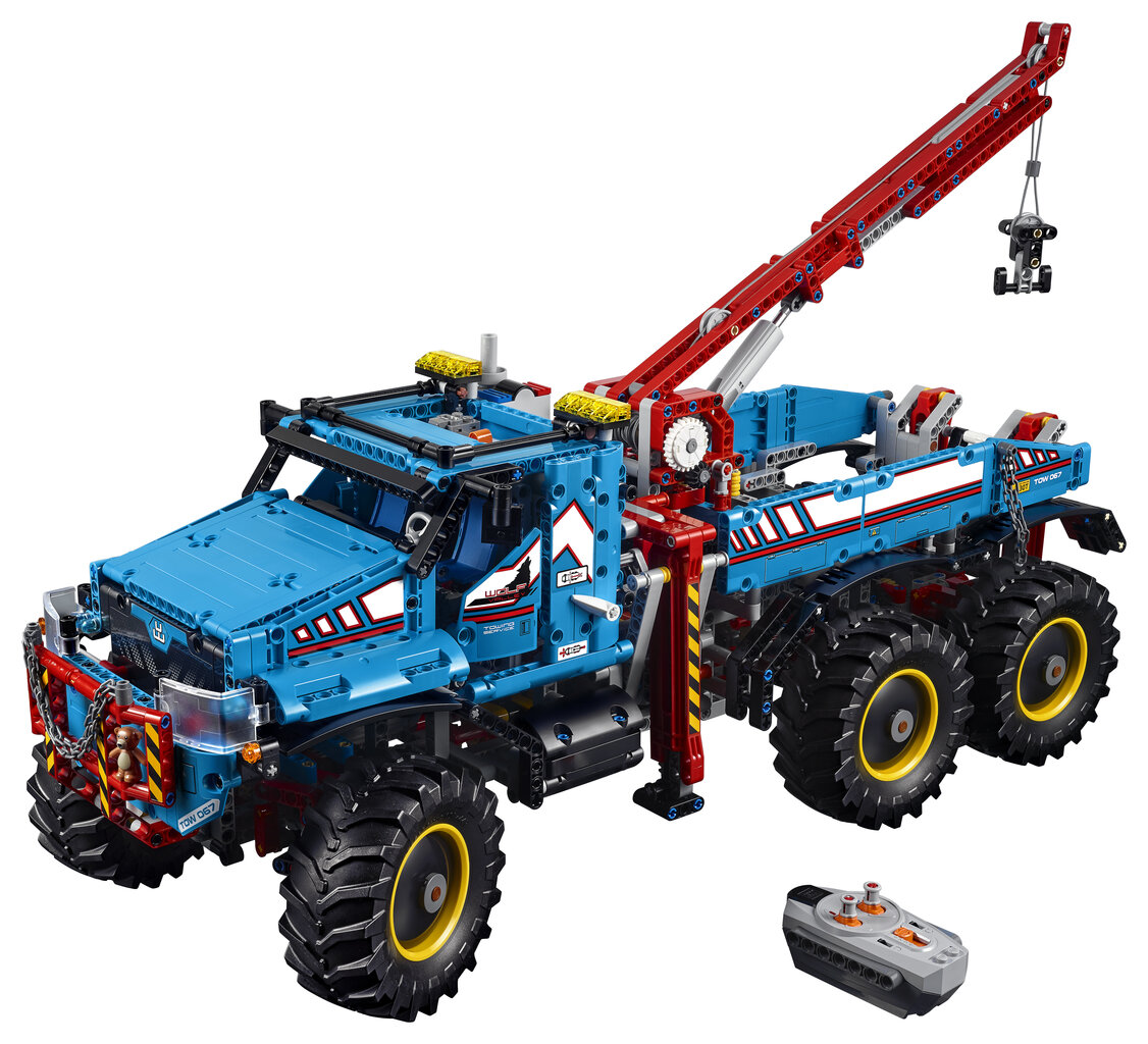 42070 LEGO® TECHNIC 6 x 6 visureigis vilkikas kaina ir informacija | Konstruktoriai ir kaladėlės | pigu.lt