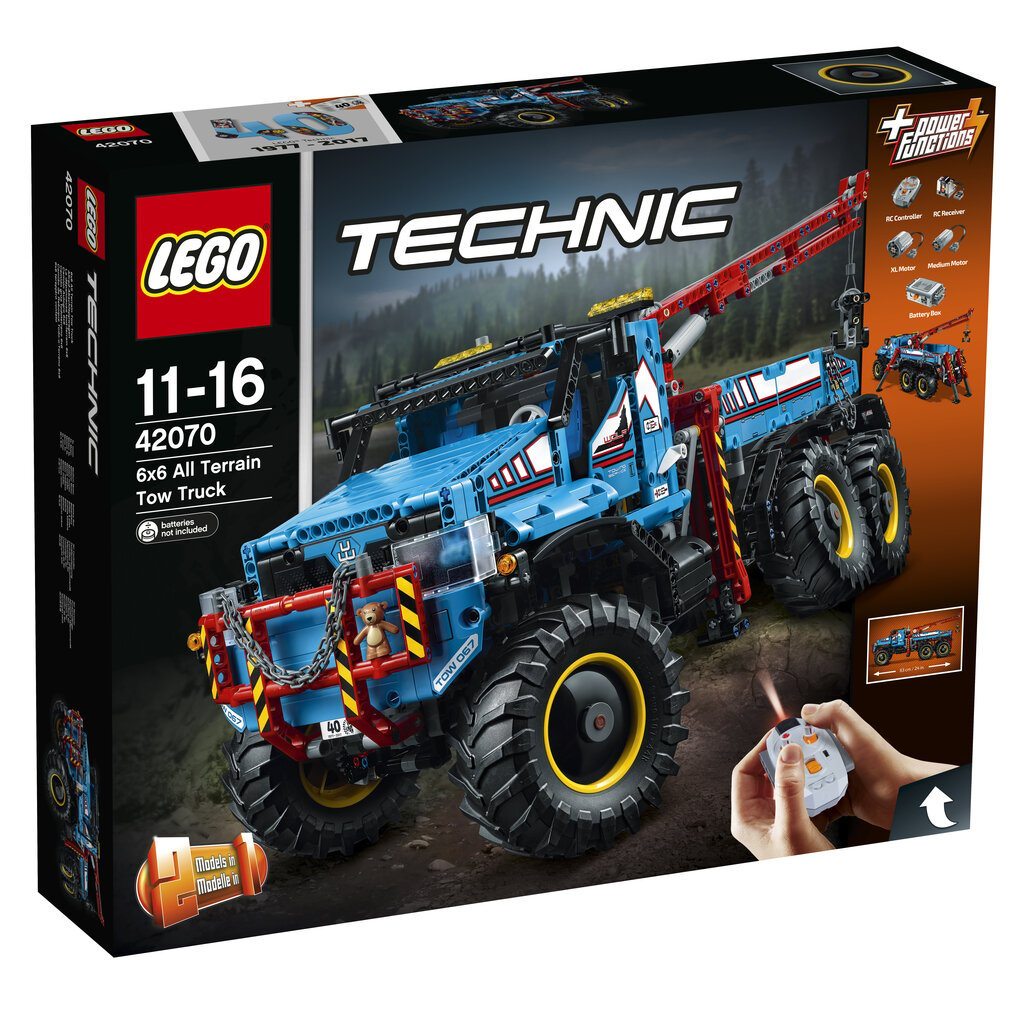 42070 LEGO® TECHNIC 6 x 6 visureigis vilkikas kaina ir informacija | Konstruktoriai ir kaladėlės | pigu.lt