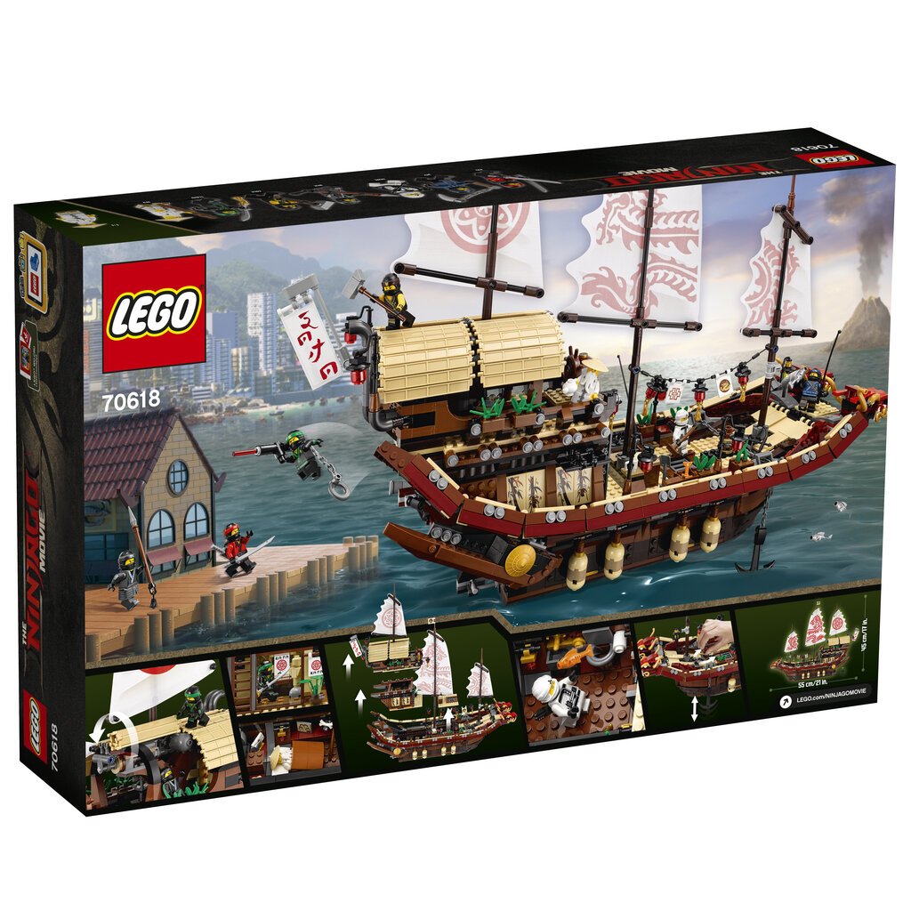 70618 LEGO® NINJAGO Likimo dovana цена и информация | Konstruktoriai ir kaladėlės | pigu.lt