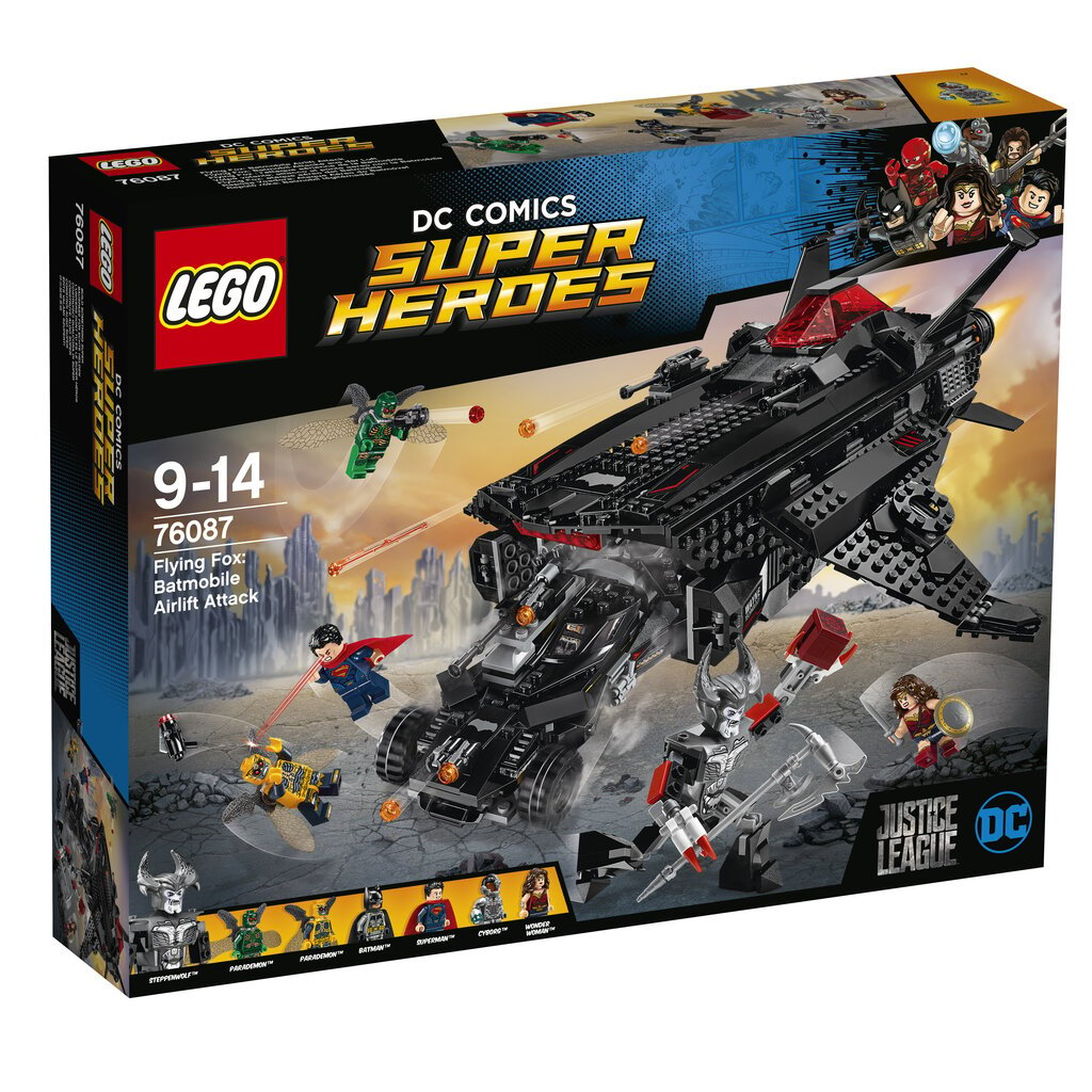 76087 LEGO® Super Heroes Skraidanti lapė цена и информация | Konstruktoriai ir kaladėlės | pigu.lt