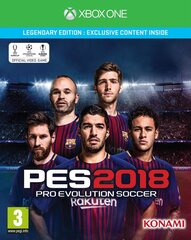 Žaidimas Pro Evolution Soccer PES 2018 - Legendary Edition (Xbox One) kaina ir informacija | Kompiuteriniai žaidimai | pigu.lt