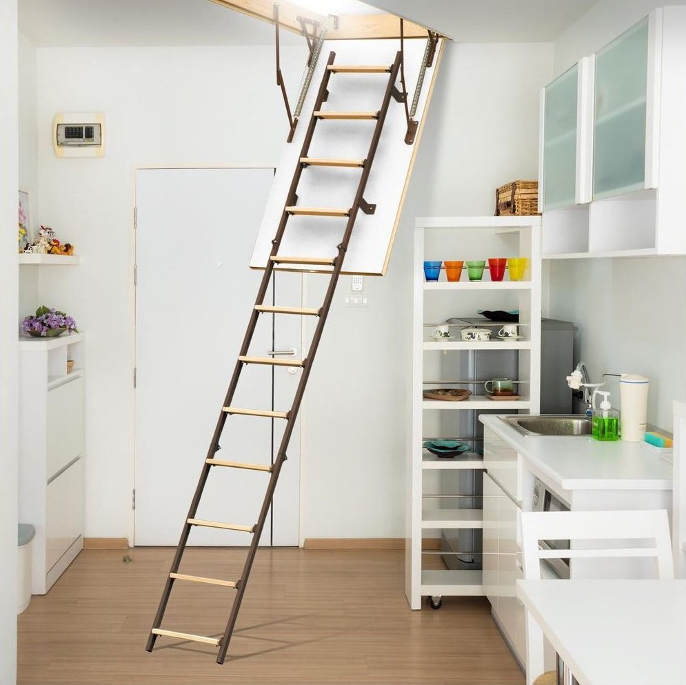 Palėpės laiptai STALLUX kaina ir informacija | Laiptai | pigu.lt