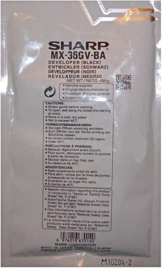 Sharp MX-36GVBA kaina ir informacija | Kasetės lazeriniams spausdintuvams | pigu.lt