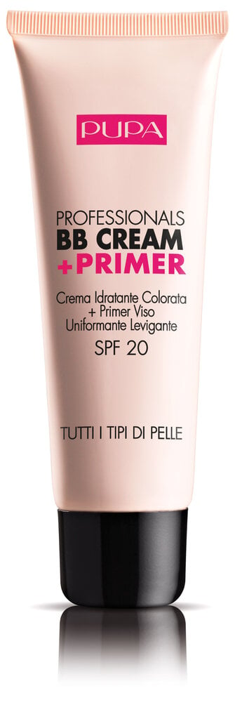 BB veido kremas - makiažo bazė Pupa Professionals SPF20 50 ml kaina ir informacija | Veido kremai | pigu.lt