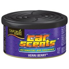 Automobilinis oro gaiviklis California Scents Verri Berry kaina ir informacija | California Scents Autoprekės | pigu.lt