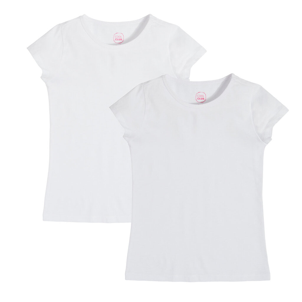 Cool Club marškinėliai mergaitėms, 2 vnt., BCG1510229 kaina ir informacija | Marškinėliai mergaitėms | pigu.lt