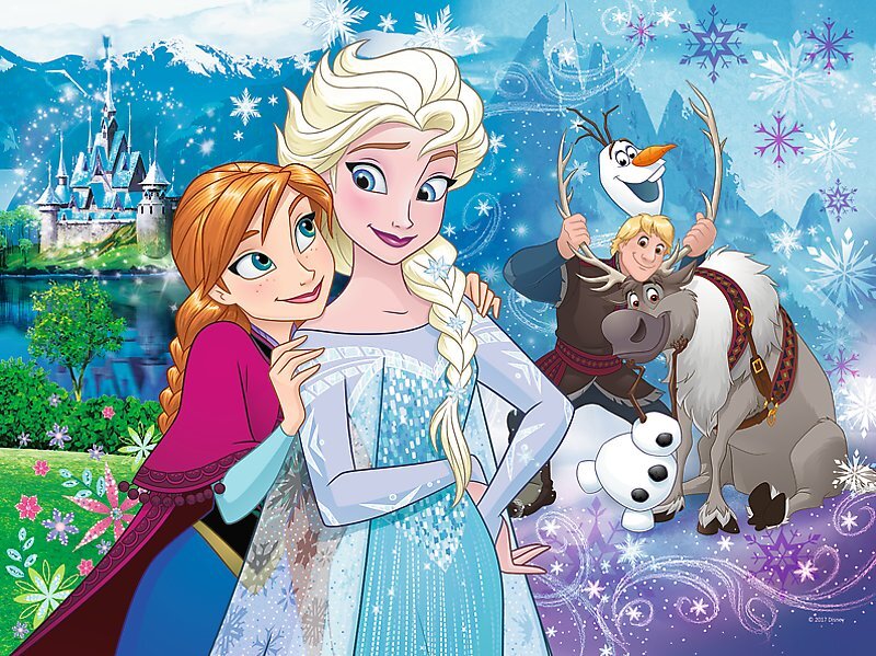 Dėlionė Trefl Frozen (Ledo šalis), 30 d. kaina ir informacija | Dėlionės (puzzle) | pigu.lt