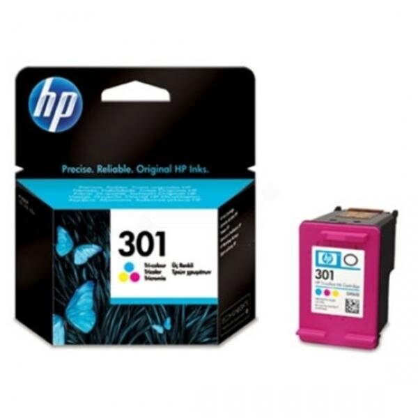 HP 301 trispalvė rašalinė цена и информация | Kasetės rašaliniams spausdintuvams | pigu.lt