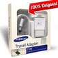 Samsung EP-TA20JWS / 15W / Quick Charge 2.0 / Original Travel Adapter + Micro USB Cable White kaina ir informacija | Krovikliai telefonams | pigu.lt