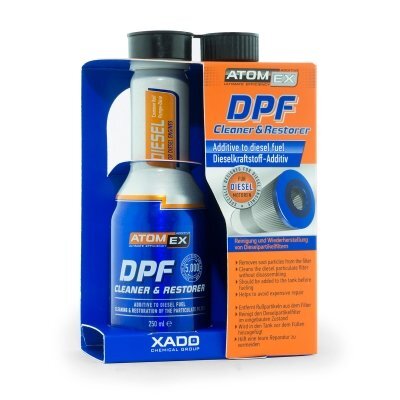 ATOMEX (DPF) suodžių filtro valiklis 250ml цена и информация | Autochemija | pigu.lt