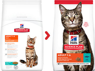 Hill's Science Plan Adult ėdalas katėms su tunu, 3kg kaina ir informacija | Sausas maistas katėms | pigu.lt