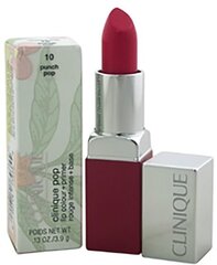 Lūpų dažai Clinique Pop Lip Colour 3.9 g, 10 Punch Pop kaina ir informacija | Clinique Dekoratyvinė kosmetika | pigu.lt