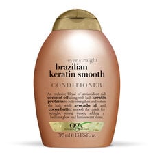 Разглаживающий кондиционер для волос Organix Brazilian Keratin, 385 мл цена и информация | Бальзамы, кондиционеры | pigu.lt