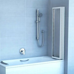 Стеклянная стенка для ванной Ravak VS3 130 см цена и информация | Аксессуары для ванн, душевых кабин | pigu.lt