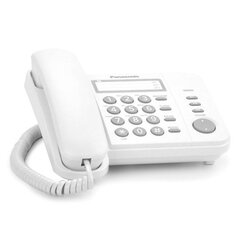 Panasonic KX-TS520, baltas kaina ir informacija | Stacionarūs telefonai | pigu.lt