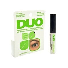 Профессиональный клей для накладных ресниц DUO Clear Brush On Ardell Duo Striplash Adhesive, 5 г цена и информация | Корректор краски | pigu.lt