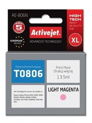 Картридж ActiveJet AE-806N, Epson T0806 XL High Ink Cartridge, светло-пурпурный цена и информация | Active Jet Компьютерная техника | pigu.lt