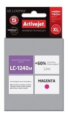 Activejet AB-1240MNX (Brother LC1240M/1220M), красный цена и информация | Картриджи для струйных принтеров | pigu.lt