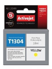 Activejet AE-1304N (Epson T1304), geltona kaina ir informacija | Kasetės rašaliniams spausdintuvams | pigu.lt